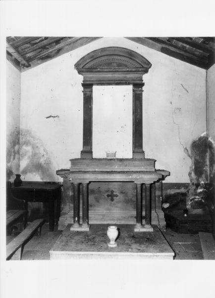 altare - manifattura toscana (fine sec. XVIII)