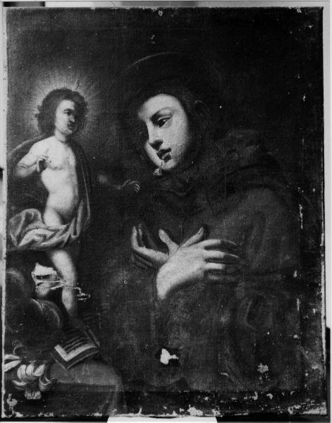 Sant'Antonio da Padova (dipinto) - ambito italiano (prima metà sec. XIX)
