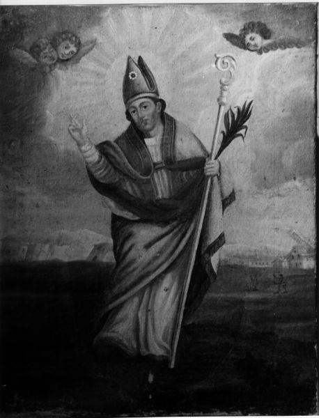 Santo vescovo martire, Santo vescovo (dipinto) - ambito toscano (seconda metà sec. XVIII)
