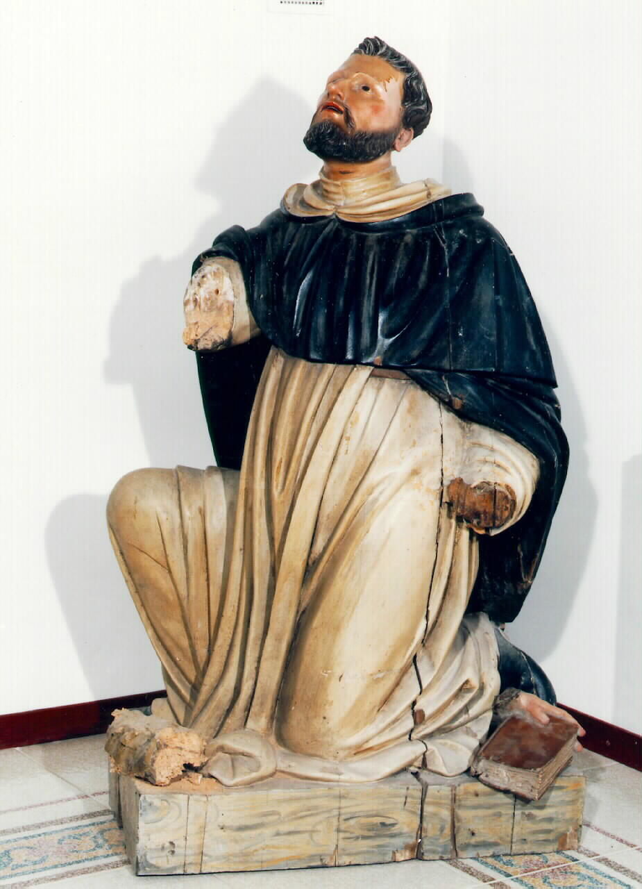 San Domenico (statua) - ambito siciliano (Seconda metà sec. XIX)