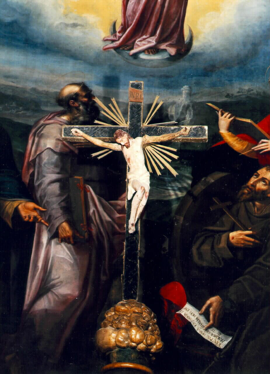 croce d'altare - produzione siciliana (Seconda metà sec. XVIII)