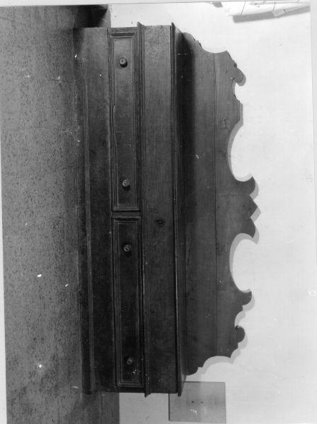 cassapanca - bottega lucchese (seconda metà sec. XVIII)