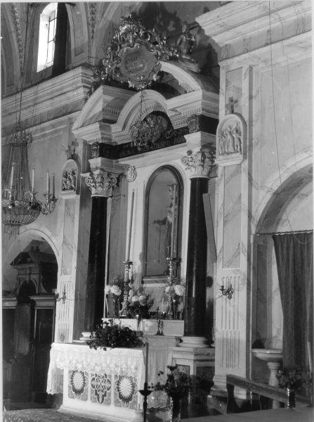 altare - bottega lucchese (primo quarto sec. XVIII)