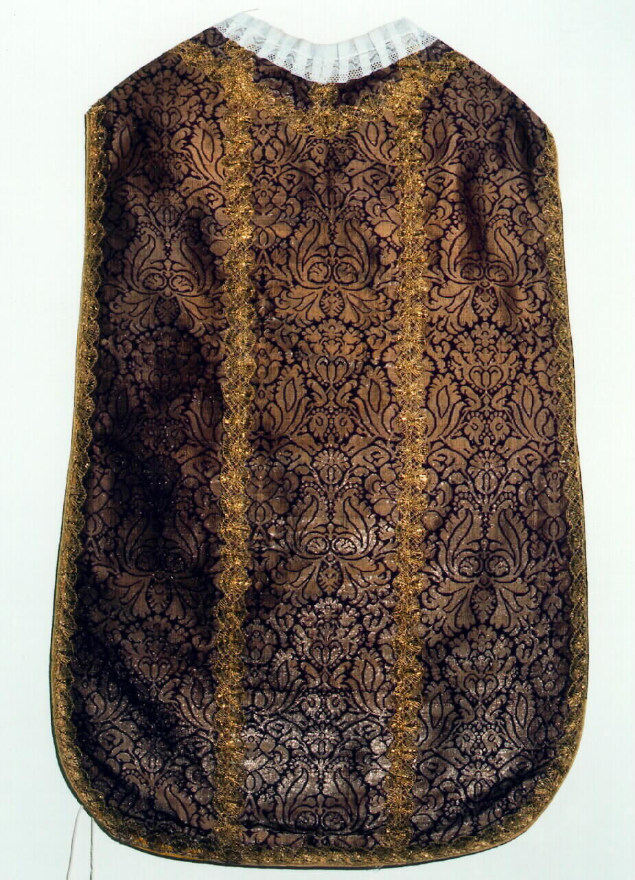 pianeta - manifattura siciliana (Prima metà sec. XIX)