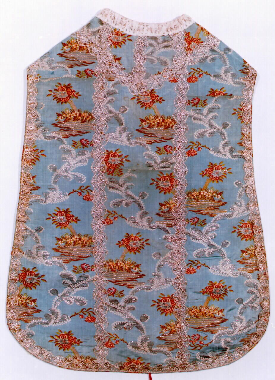 pianeta - manifattura siciliana (Seconda metà sec. XVIII)