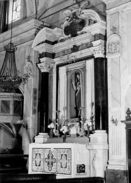 altare - bottega lucchese (prima metà sec. XVIII)