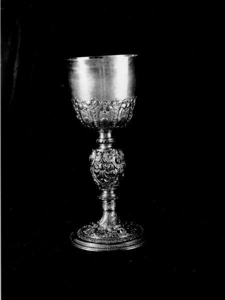 calice - bottega toscana (fine/inizio secc. XVI/ XVII)