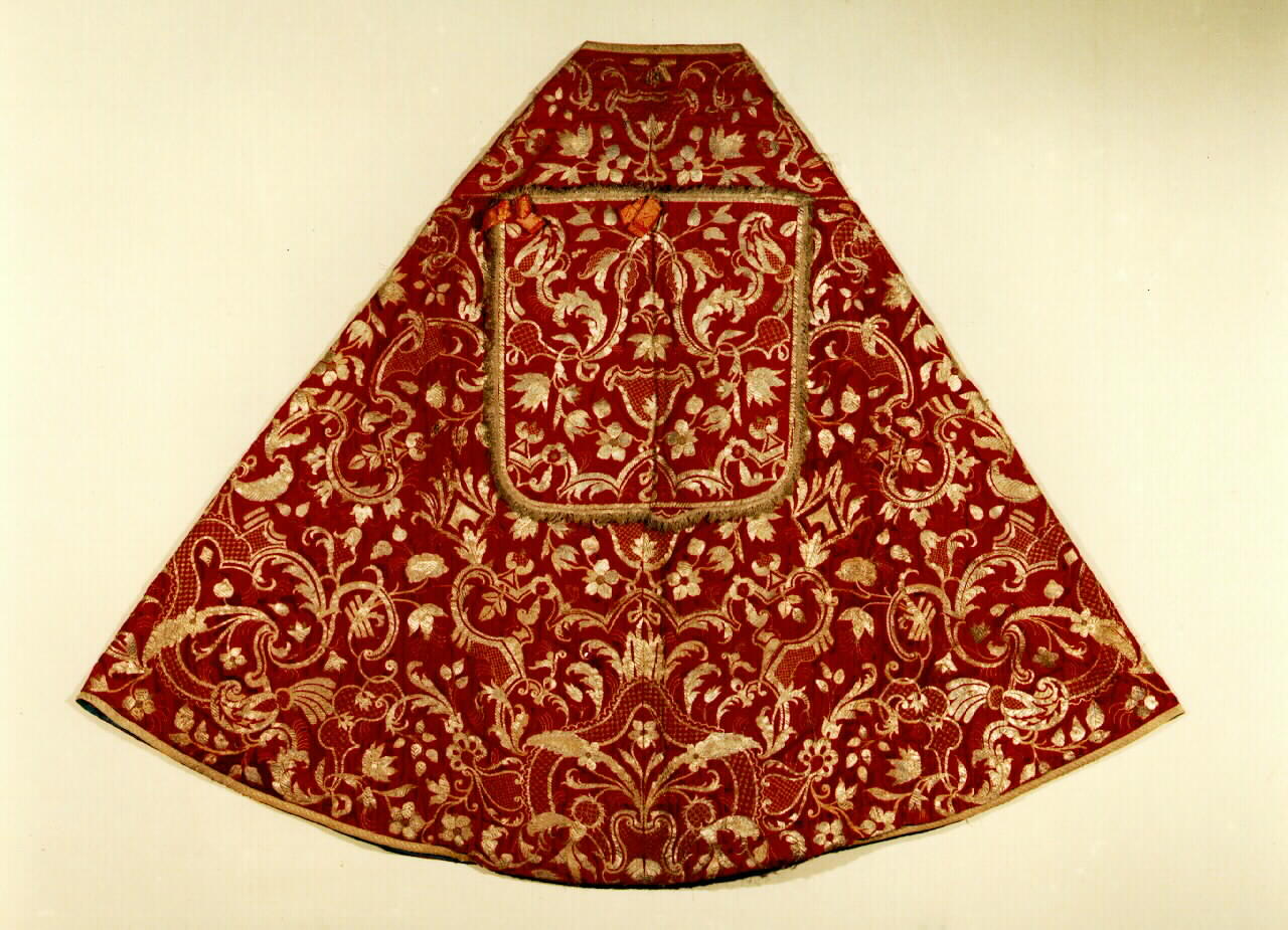 piviale - manifattura siciliana (Seconda metà sec. XVIII)