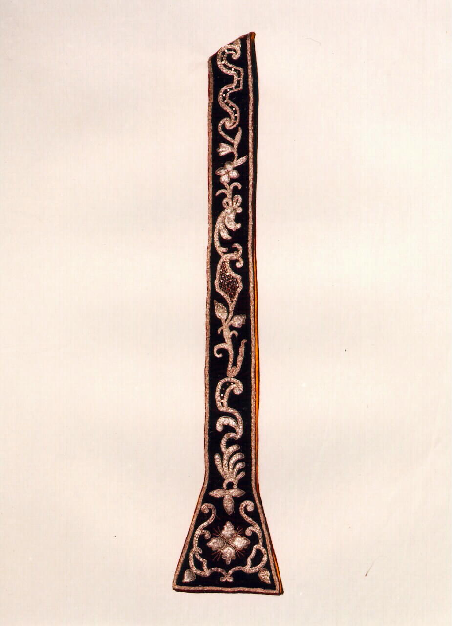 stola - manifattura siciliana (Seconda metà sec. XVIII)