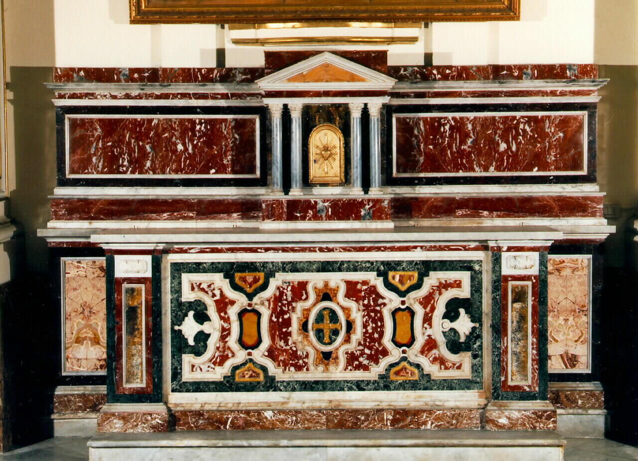 altare - a blocco - ambito siciliano (Prima metà sec. XIX)