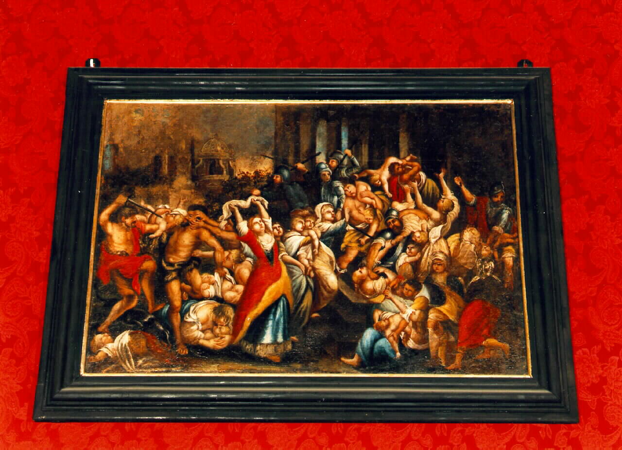 strage degli innocenti (dipinto) - ambito siciliano (Seconda metà sec. XIX)