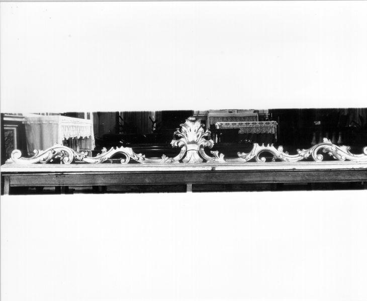 fastigio d'altare - bottega lucchese (metà sec. XVIII)