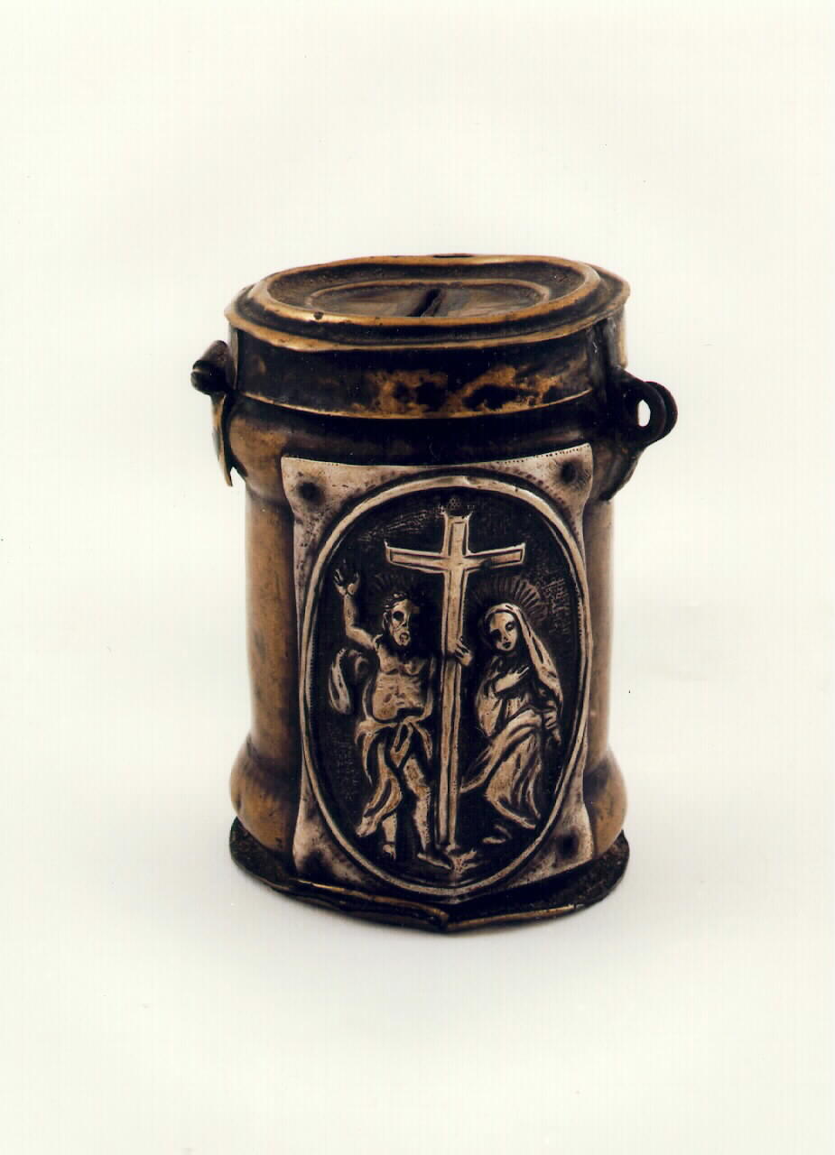 bussolotto per elemosine - bottega siciliana (Prima metà sec. XIX)