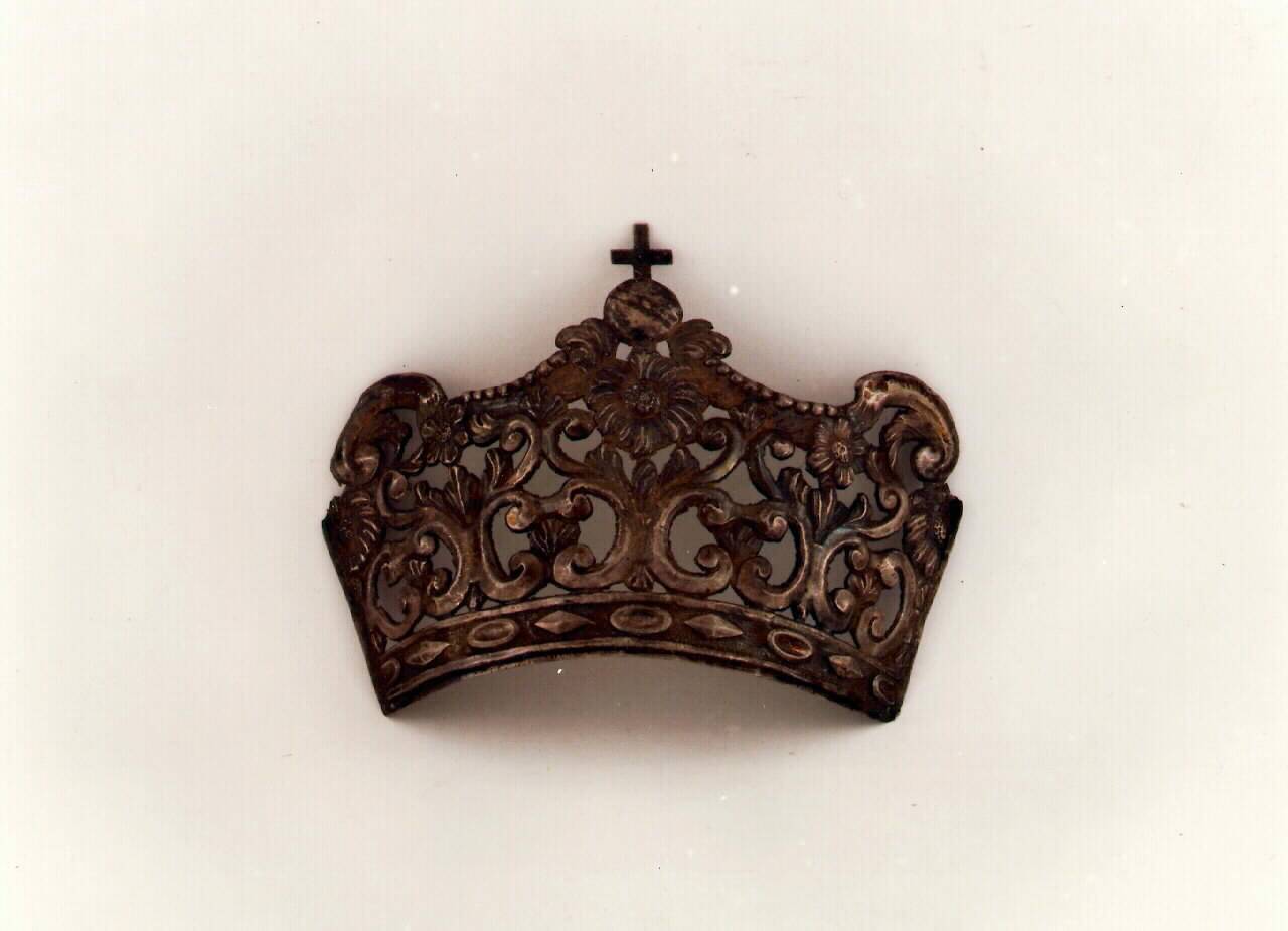 corona da quadro - bottega siciliana (Seconda metà sec. XVIII)