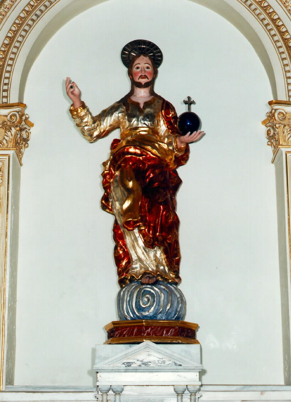 Cristo redentore (statua) - ambito siciliano (Prima metà sec. XIX)