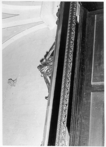 baldacchino d'altare - ambito lunigianese (sec. XIX)