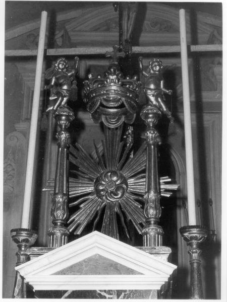 tronetto per esposizione eucaristica - ambito lunigianese (secc. XVIII/ XIX)