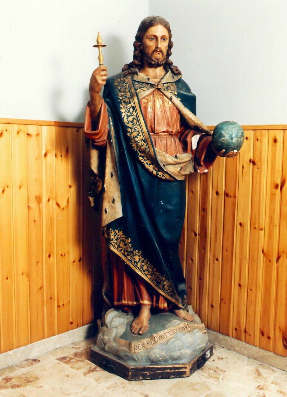 Cristo redentore (statua) - ambito siciliano (Seconda metà sec. XIX)
