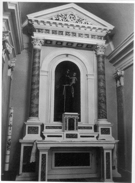 altare - ambito lunigianese (sec. XIX)