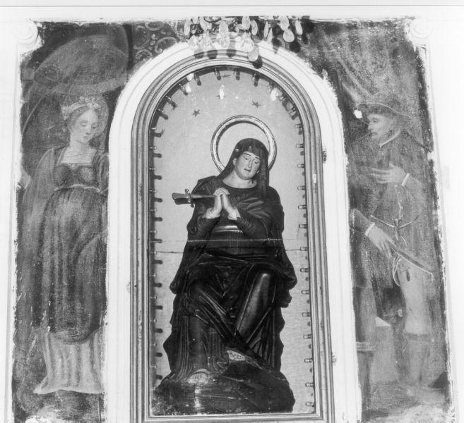 Santi (dossale) - bottega italiana (secc. XVII/ XVIII)