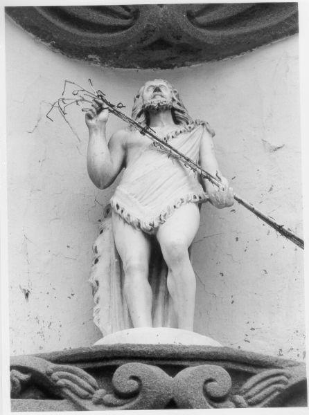 SAN GIOVANNI BATTISTA (statuetta) - bottega apuana (secc. XVIII/ XIX)