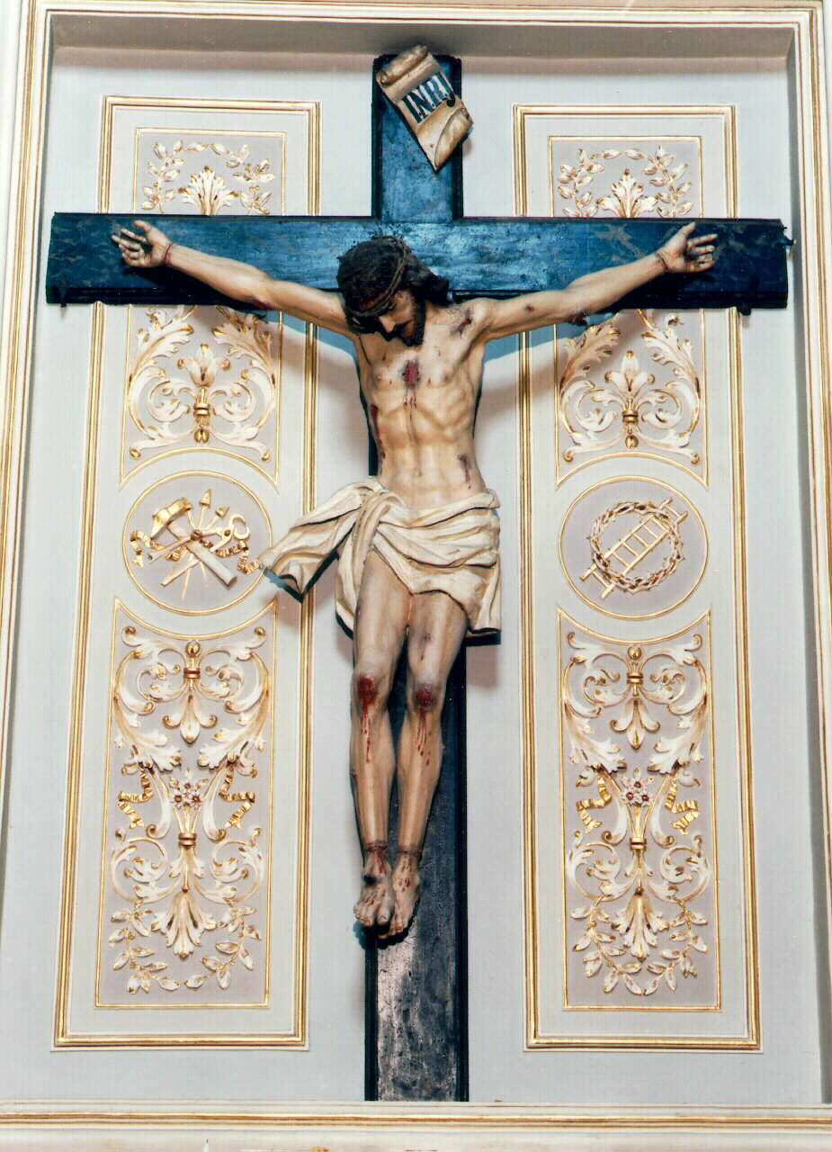 crocifisso - ambito siciliano (sec. XIX)