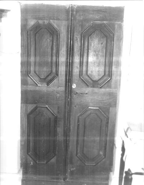 porta - a due battenti - ambito lunigianese (sec. XIX)