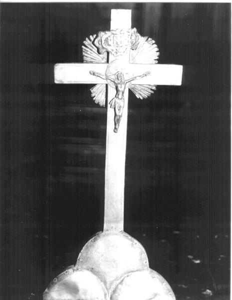 croce da tavolo - bottega italiana (secc. XVIII/ XIX)