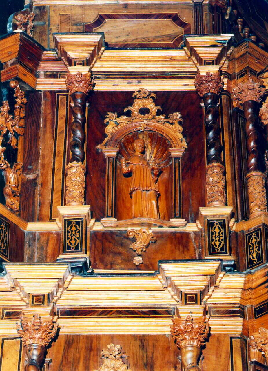 San Carlo Borromeo (statuetta) - ambito cappuccino (Seconda metà sec. XVIII)