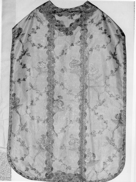 paramento liturgico - manifattura italiana (secc. XVIII/ XIX)