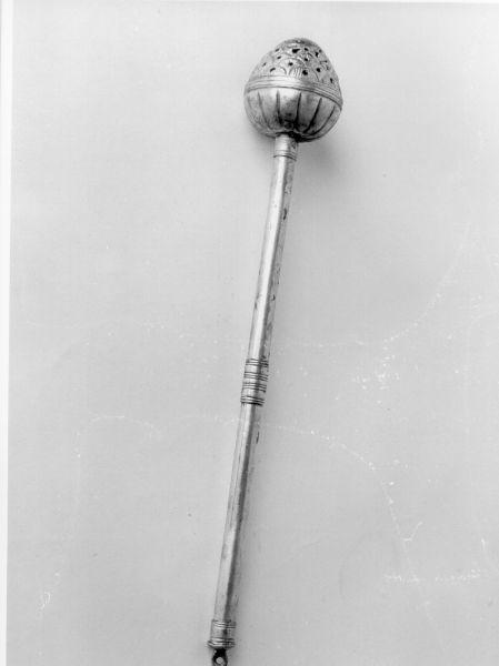 aspersorio - bottega italiana (fine/inizio secc. XIX/ XX)