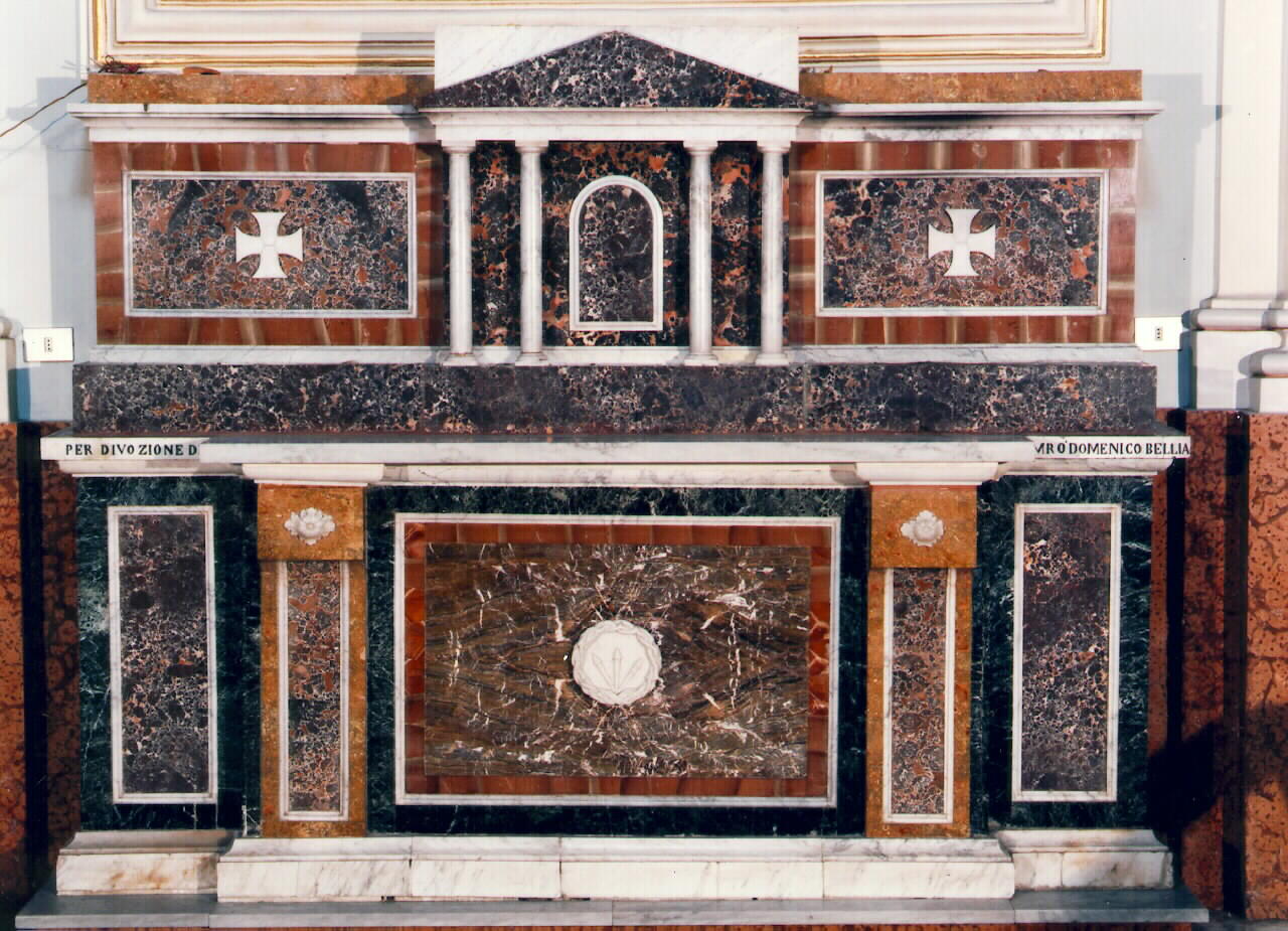altare - a blocco - ambito siciliano (sec. XIX)