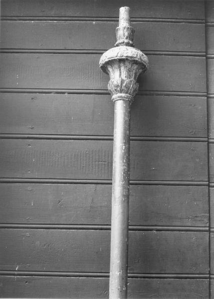 mazza processionale - ambito lunigianese (sec. XIX)