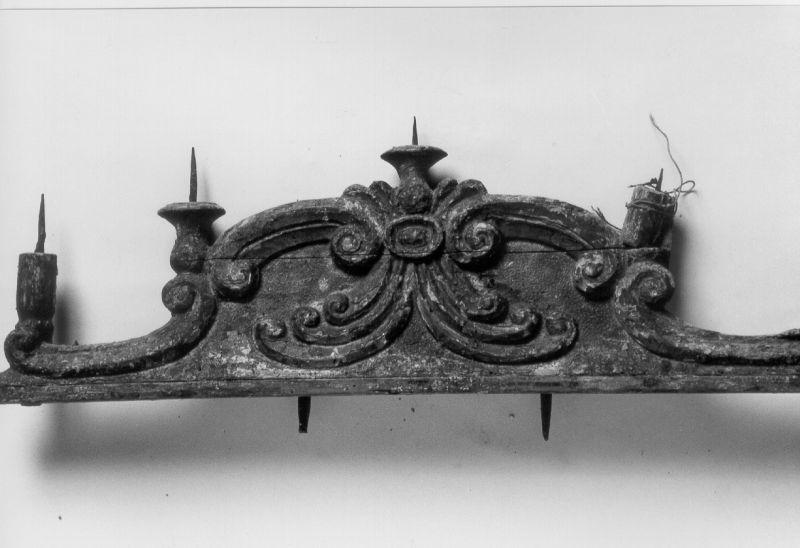 candelabro - ambito lunigianese (sec. XIX)