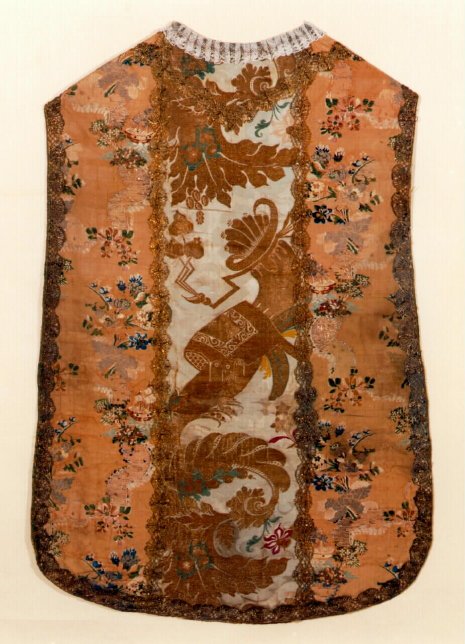 pianeta - manifattura siciliana (Seconda metà sec. XVIII)