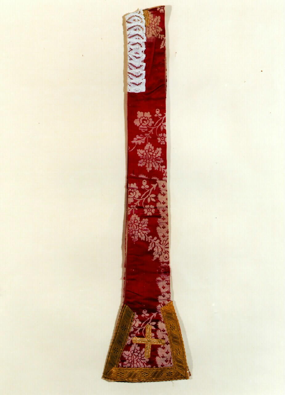 stola - manifattura siciliana (Prima metà sec. XIX)