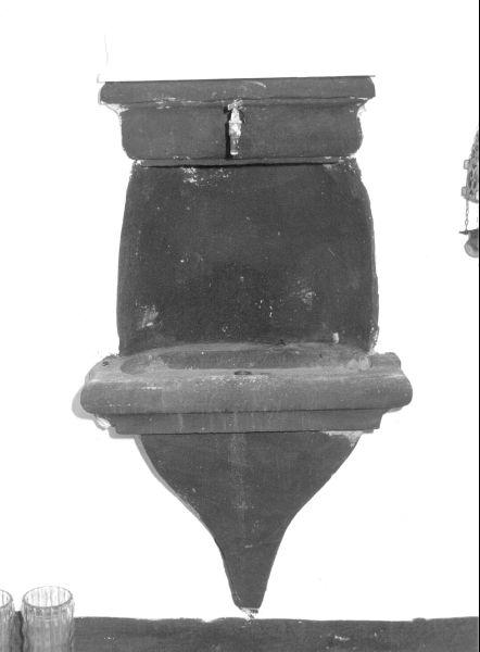 lavabo da sacrestia - ambito lucchese (seconda metà sec. XVIII)