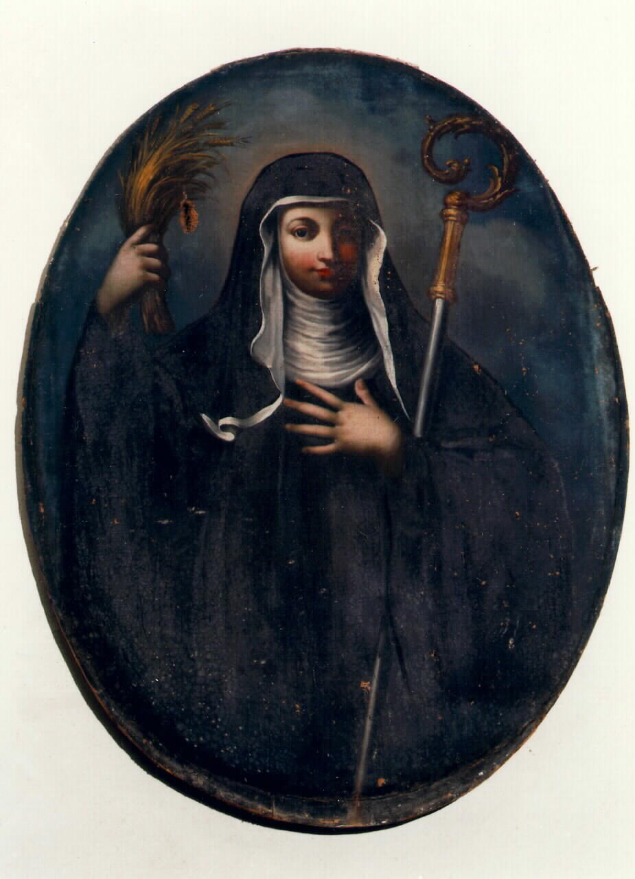 Santa Chiara (dipinto) - ambito siciliano (Seconda metà sec. XVIII)