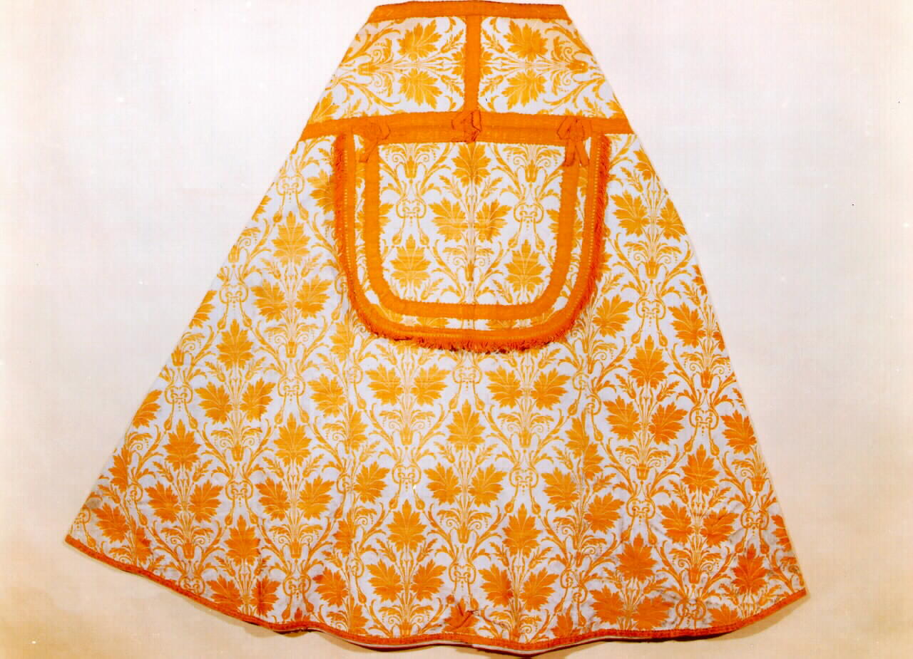 piviale, serie - manifattura siciliana (Seconda metà sec. XIX)