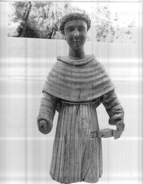 statua - ambito lunigianese (prima metà sec. XVIII)