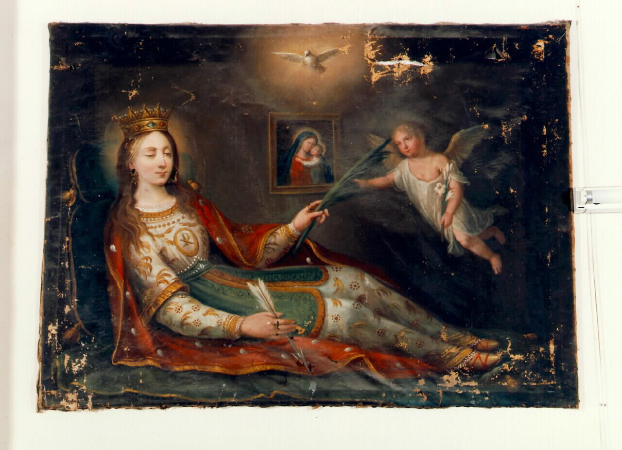 Santa Filomena (dipinto) - ambito siciliano (Seconda metà sec. XIX)