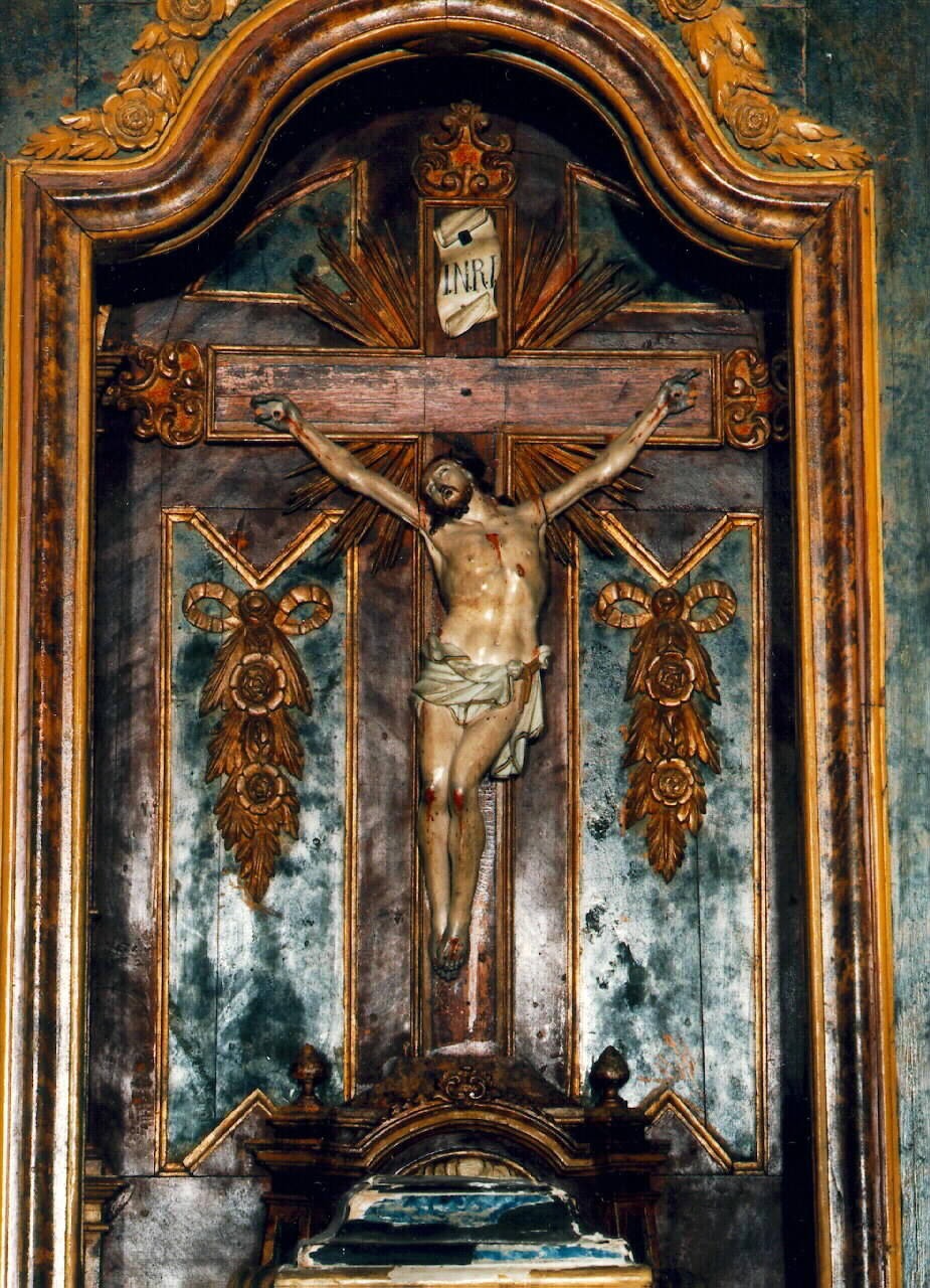 crocifisso - ambito siciliano (Seconda metà sec. XVIII)