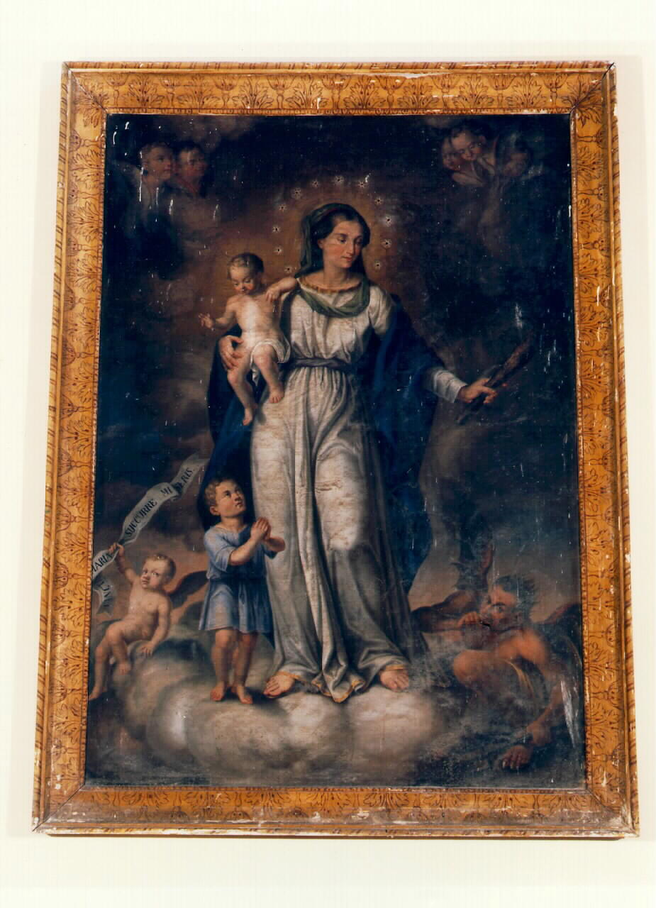 Madonna con Bambino (dipinto) - ambito siciliano (Seconda metà sec. XIX)