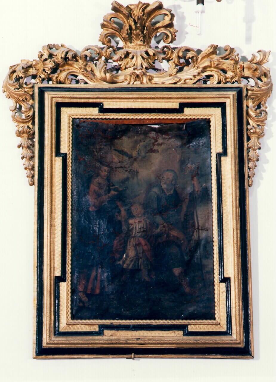 cornice - produzione siciliana (Prima metà sec. XIX)