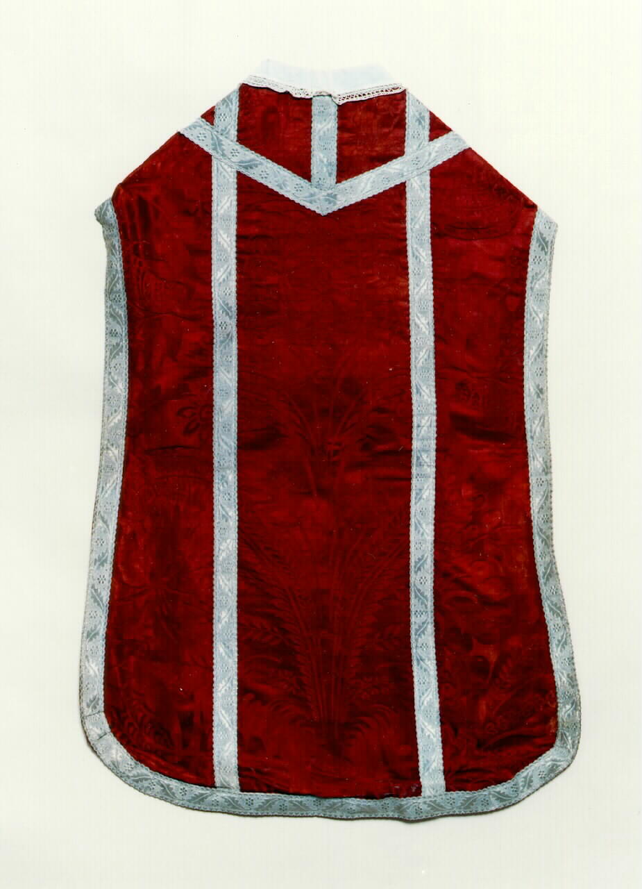 pianeta - manifattura siciliana (Prima metà sec. XIX)