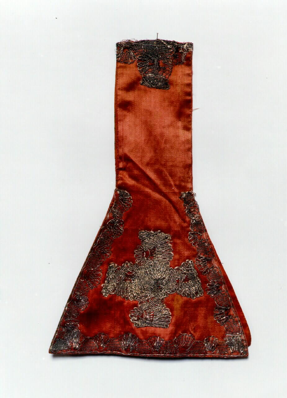 manipolo - manifattura siciliana (Seconda metà sec. XVIII)