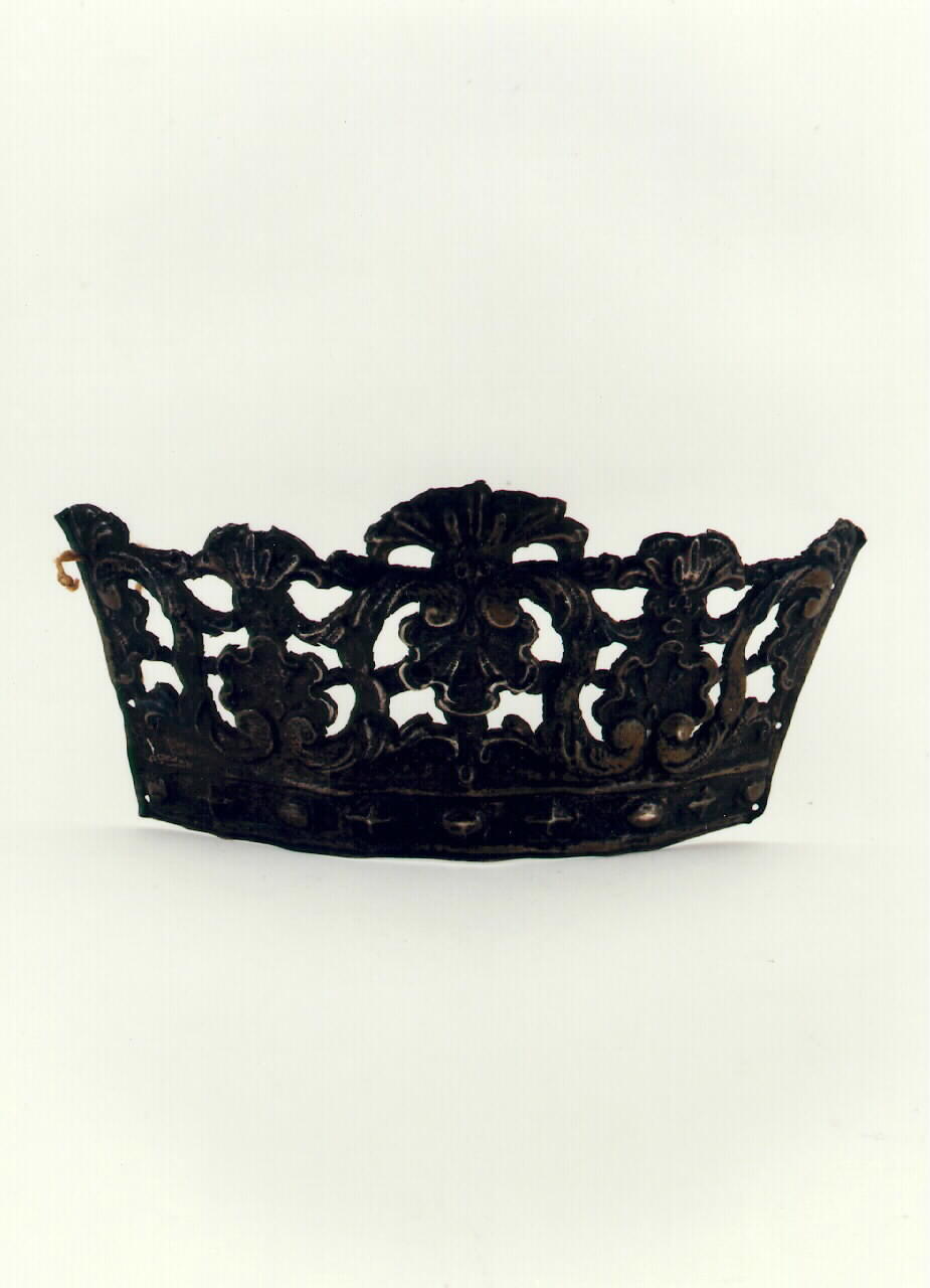 corona da quadro - bottega siciliana (sec. XVIII)