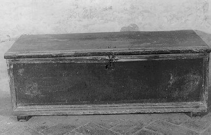 cassapanca - ambito italiano (sec. XIX)