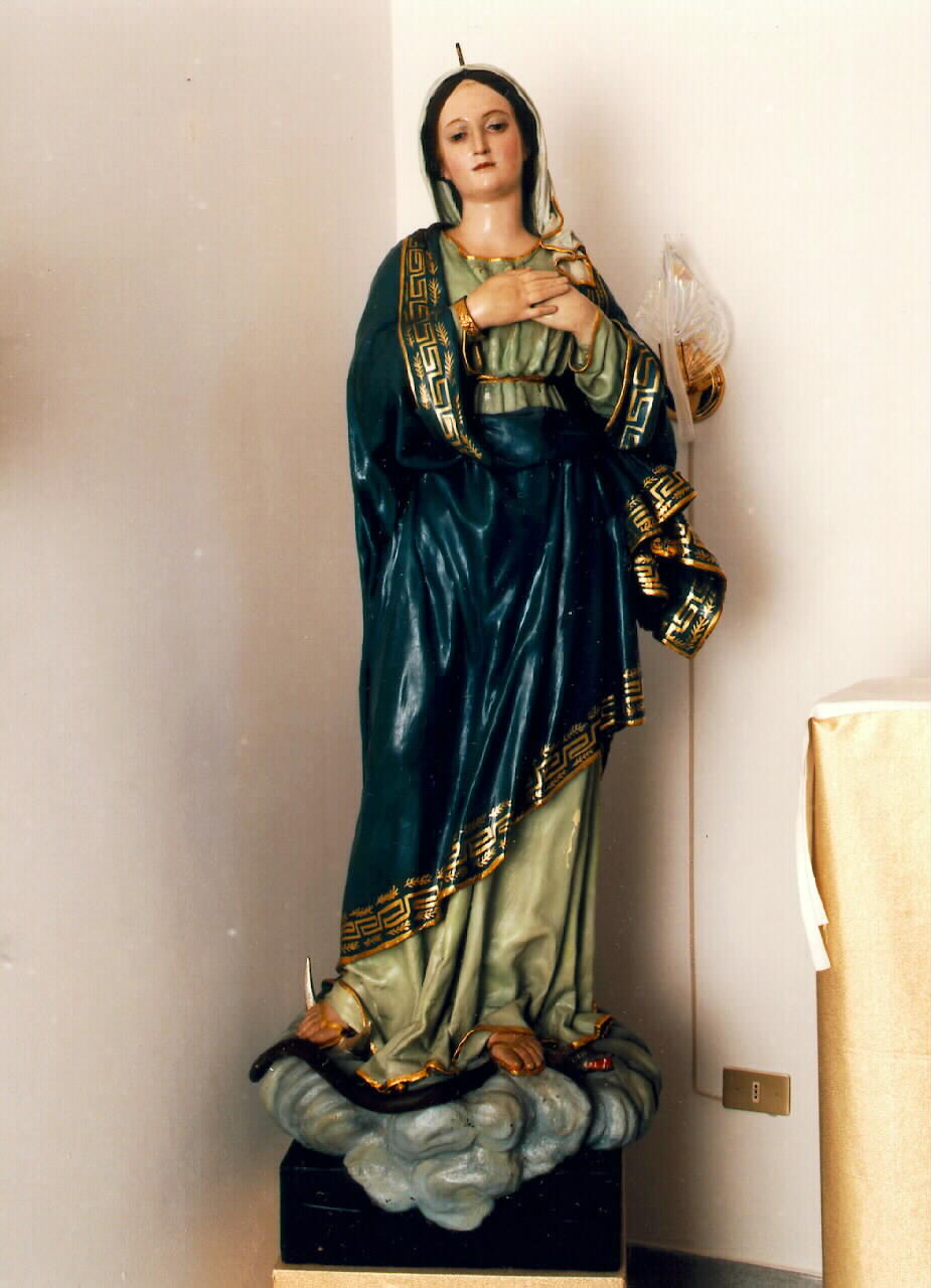 Madonna Immacolata (statua) - ambito siciliano (Metà sec. XIX)