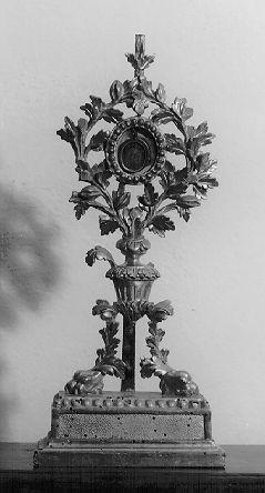 reliquiario - ambito italiano (sec. XIX)